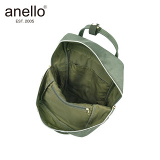 anello 阿耐洛 自营旗舰店 潮流时尚染色出走包书包小号双肩背包C1222卡其色