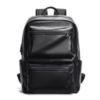 POLO 男士双肩包休闲商务背包大容量14英寸旅行电脑包ZY090P911J 黑色