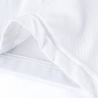 Kappa 卡帕 男士中腰速干舒适透气平角内裤 KP8K06（2条装） 白色/莹光绿 175 (白色、175、平角裤、锦纶)