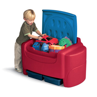 little tikes小泰克 儿童玩具收纳箱多功能大容量收纳玩具箱-收纳箱（3升）MGAC606540P