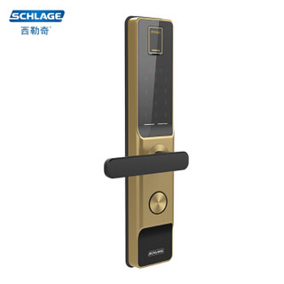 西勒奇（SCHLAGE） 智能指纹锁Q6201电子锁C级锁芯家用防盗门密码锁手机APP开锁 晨星金