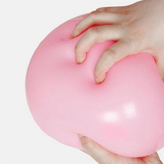 FOOJO 富居 气球100只装 马卡龙色彩色气球生日气球 糖果色主题派对气球 创意气球婚礼用品婚房布置气球(送打气筒)