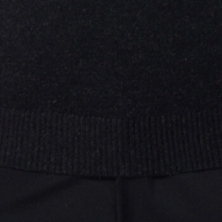 卡帝乐鳄鱼（CARTELO）马甲 男士时尚休闲V领羊毛衫背心马甲C416-1-A33黑色M