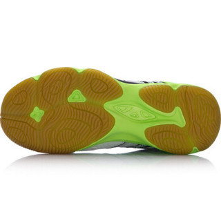 LI-NING 李宁 羽毛球系列 男 羽毛球鞋类 AYTM081 标准白/荧光嫩绿 43.5