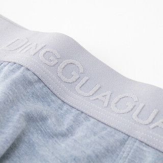 dingguagua 顶瓜瓜 内裤男2018新款纯色简约男士内裤舒适透气运动款平角裤  DNKMC-JD32180/1-3  3条装款二 170 (蓝色、170、平角裤、锦纶)