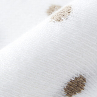 全棉时代 男幼童圆点毛圈袜15cm（建议3-4岁）浅蓝+蔚蓝+驼色 3双装