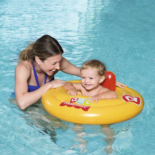 Bestway费雪（Fisher-Price）儿童游泳圈圆形座圈直径69cm宝宝戏水玩具93518