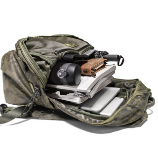 teemzone 男士双肩包休闲运动旅行大容量背包男潮书包电脑包15.6英寸 8048迷彩绿