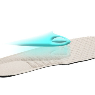 ELEFT 小白鞋专用鞋垫运动透气吸汗篮球跑步减震可剪裁 5双装 女款 108036
