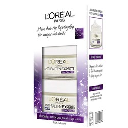 L'OREAL PARIS 巴黎欧莱雅 金致臻颜抗衰老套装 （日霜 50ml+晚霜 50ml） *3套