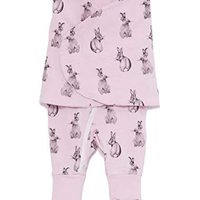 Plum 谷百澳大利亚 婴儿包巾连身睡衣2.5托格 –兔兔 (小码) PW18-11-S