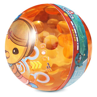 海底小纵队(OCTONAUTS)弹力闪光球跳跳蹦蹦拍拍球发光手抓球儿童玩具红色达西西H1006-3