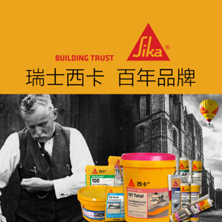 西卡（sika）玻璃胶 防霉 防水结构胶厨房中性硅酮胶 马桶密封胶 封边胶 两支装 白色 Sikasil ES