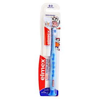 elmex艾美适 儿童牙刷0-3岁 专效防蛀 (送进口儿童牙膏）  欧洲原装进口