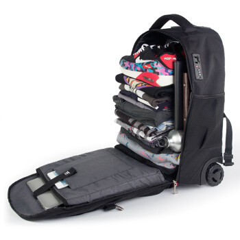 CROSSGEAR 十字勋章 双肩拉杆包17.3英寸CR098112黑