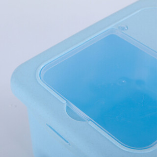 唐宗筷 家用米桶10kg 防潮防虫储米桶 透明储米箱 密封翻盖储物箱 杂粮桶塑料米桶 C6833