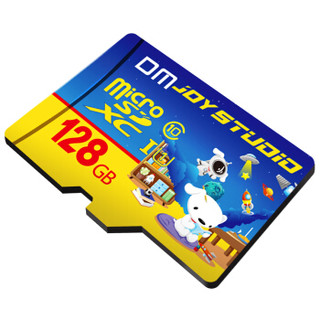 大迈（DM）128GB TF（MicroSD）存储卡 C10 联名版 手机行车记录仪监控高速内存卡