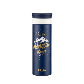 COSTA 咖世家 304不锈钢保温杯 320ml 深蓝色