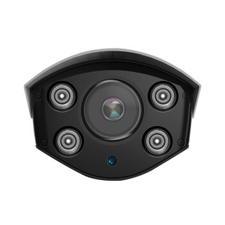 龙视安（Loosafe）500万POE监控设备套装 6路H.265X网络摄像头 高清夜视家用手机远程室外防水监控器 无硬盘