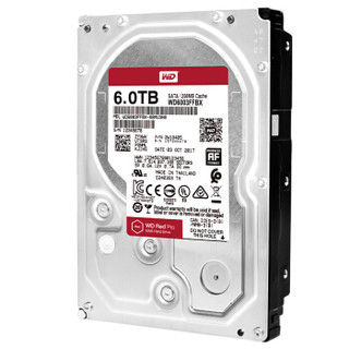 Western Digital 西部数据 红盘Pro系列 3.5英寸NAS硬盘 6TB 256MB(7200rpm、PMR)WD6003FFBX