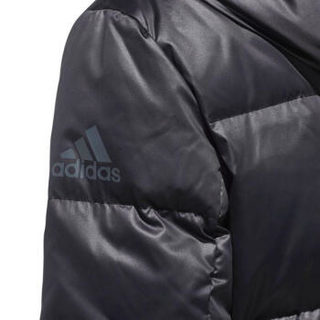adidas 阿迪达斯 女子 户外系列 W DOWN PUFFA 运动 羽绒服 DM1949 M码 黑色