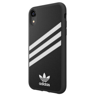 adidas 手机壳 Samba系列 iPhone XR 时尚防摔TPU 经典三叶草黑白