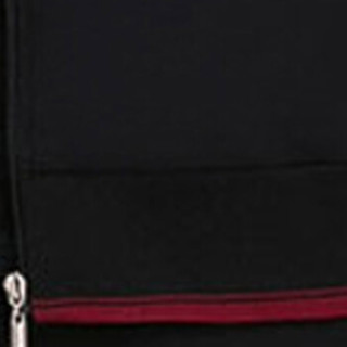 卡帝乐鳄鱼（CARTELO）卫衣套装 男士时尚休闲卫衣运动服三件套311B-1-999黑色4XL