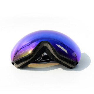 BASTO 邦士度 滑雪镜 防风镜双层球面防雾 可换镜片磁铁吸附款 SG1819砂黑冰蓝