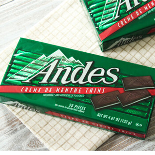 Andes 安迪士 薄菏夹心巧克力片 132g 盒装
