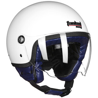 坦克（Tanked Racing）摩托车头盔头盔电动车头盔T583四季通用 循环透气舒适 XXL码 白色