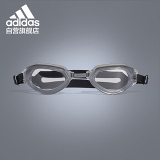 阿迪达斯adidas 泳镜防雾高清大框游泳镜男女专业舒适贴合防漏水 灰色 BR1065