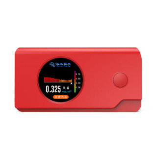 霾表 红色N2 N2-PM2.5 甲醛 温湿度 WiFi 空气质量检测仪 甲醛检测仪 家用霾表N2 红色霾表N2