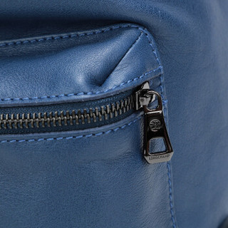 LONGCHAMP 珑骧 中性Longchamp 3D系列 蓝色牛皮双肩包 1610 770 169
