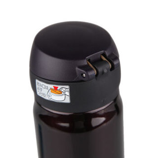 THERMOS 膳魔师 JNL-600-DPL 不锈钢真空保温杯 600ml 咖啡黑