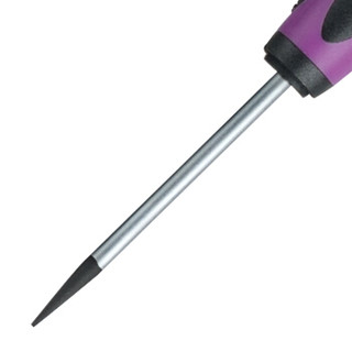 拓伏锐（TOPFORZA）SD-05S05 进口紫黑花豹精密起子螺丝刀小一字改锥带磁性-3.0x50mm
