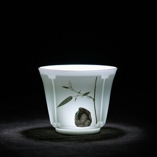 苏氏陶瓷 SUSHI CERAMICS 功夫茶具套装手绘描金陶瓷茶杯子茶具礼盒套装