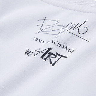 GIORGIO ARMANI 乔治·阿玛尼 奢侈品春夏街头艺术系列男士印花T恤 00003269522