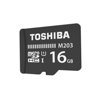 东芝 TOSHIBA 16G TF卡 micro sd高速储存卡  行车记录仪用class10手机内存卡