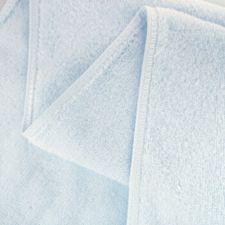 HOYO 毛巾礼盒 礼品毛巾2件套系列  33*72cm  三格缎纯棉毛巾  蓝色+粉色 18盒起拍