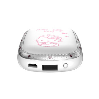 x-doria HelloKitty移动电源7500毫安超薄快充 大容量便携式手机通用充电宝 炫彩女王凯蒂