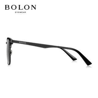 暴龙BOLON太阳镜男款19年新款偏光太阳眼镜D形框墨镜BL6075D11