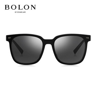 暴龙 BOLON眼镜男款新款板材太阳镜时尚D形框偏光墨镜BL3019D11