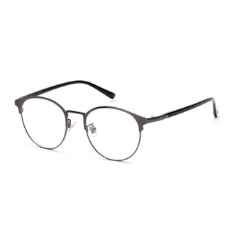 LOHO 偏光太阳镜夹片带磁铁吸附式近视眼镜框架男女款 LHK020 枪色+黑色夹片