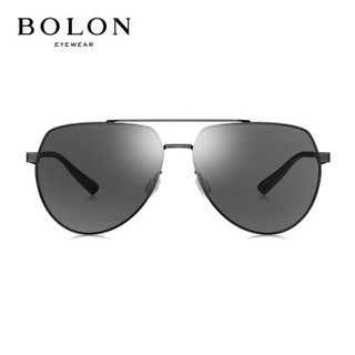 暴龙BOLON太阳镜男款19年新款经典时尚太阳眼镜飞行员框墨镜BL7065D11