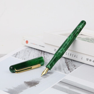 毕加索（pimio）加桑迪极光系列钢笔男女士办公成人学生用墨水铱金笔商务送礼975极光绿