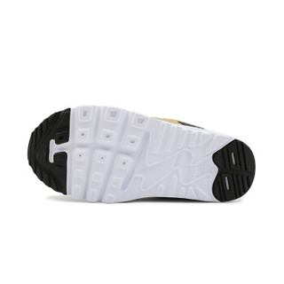 耐克（Nike）童鞋 减震气垫鞋 男女童防滑耐磨运动鞋881926-006 黑色/金色 12C/29.5码