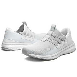 XTEP 特步 男鞋跑鞋新款轻薄舒适网面跑步鞋休闲正品男运动鞋 982219119296 白色 39码