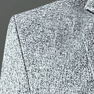 俞兆林（YUZHAOLIN）西服 男士时尚职业商务正装西服外套4016-1-1606灰色2XL