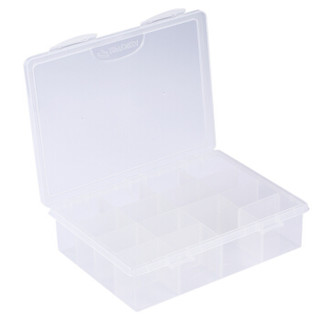 拓伏锐（TOPFORZA）SB-2702 零件盒隔板式塑料零件收纳盒元件盒子零件分隔箱