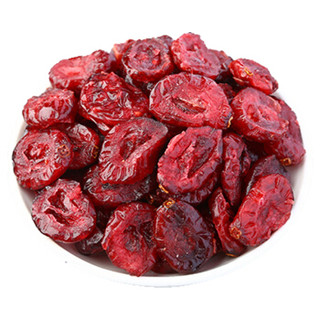 香疆恬语 蜜饯果干休闲零食 颜色好口感佳优质蔓越莓干300g/罐